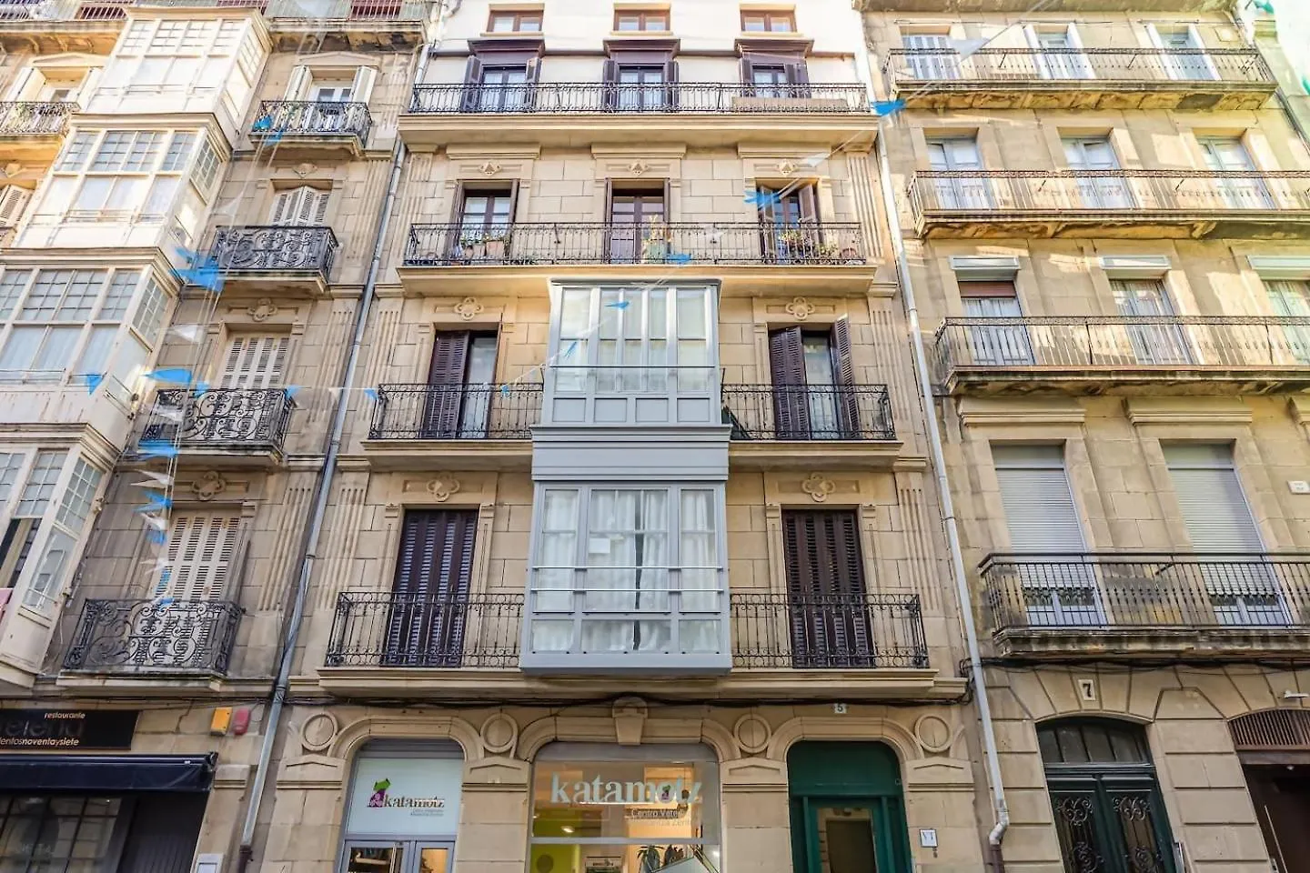 The Palms New Ac Terrace Calm Near Old Town Apartment San Sebastian